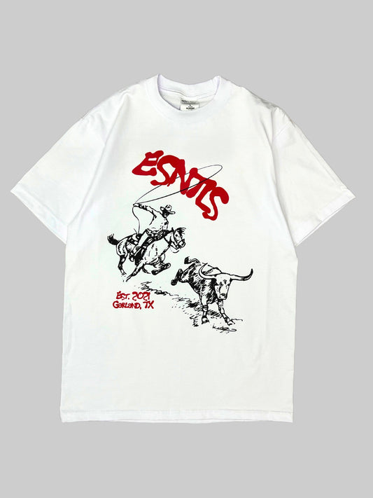 White ESNTLS Rodeo T-shirt (S-XL)