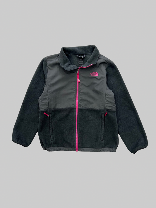 Women’s Grey North Face Denali Jacket (WM L)