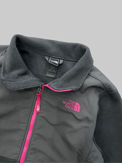 Women’s Grey North Face Denali Jacket (WM L)