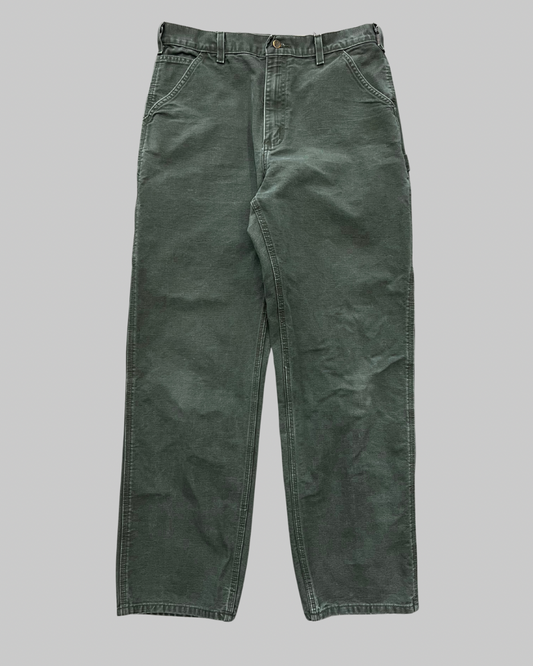 Green ‘07 Carhartt Workwear Pants (34x33)