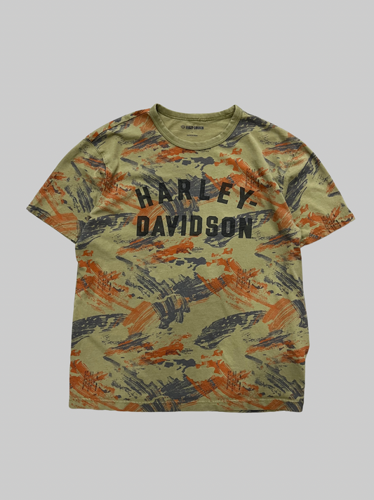 Multicolor Harley Davison T-Shirt (L)