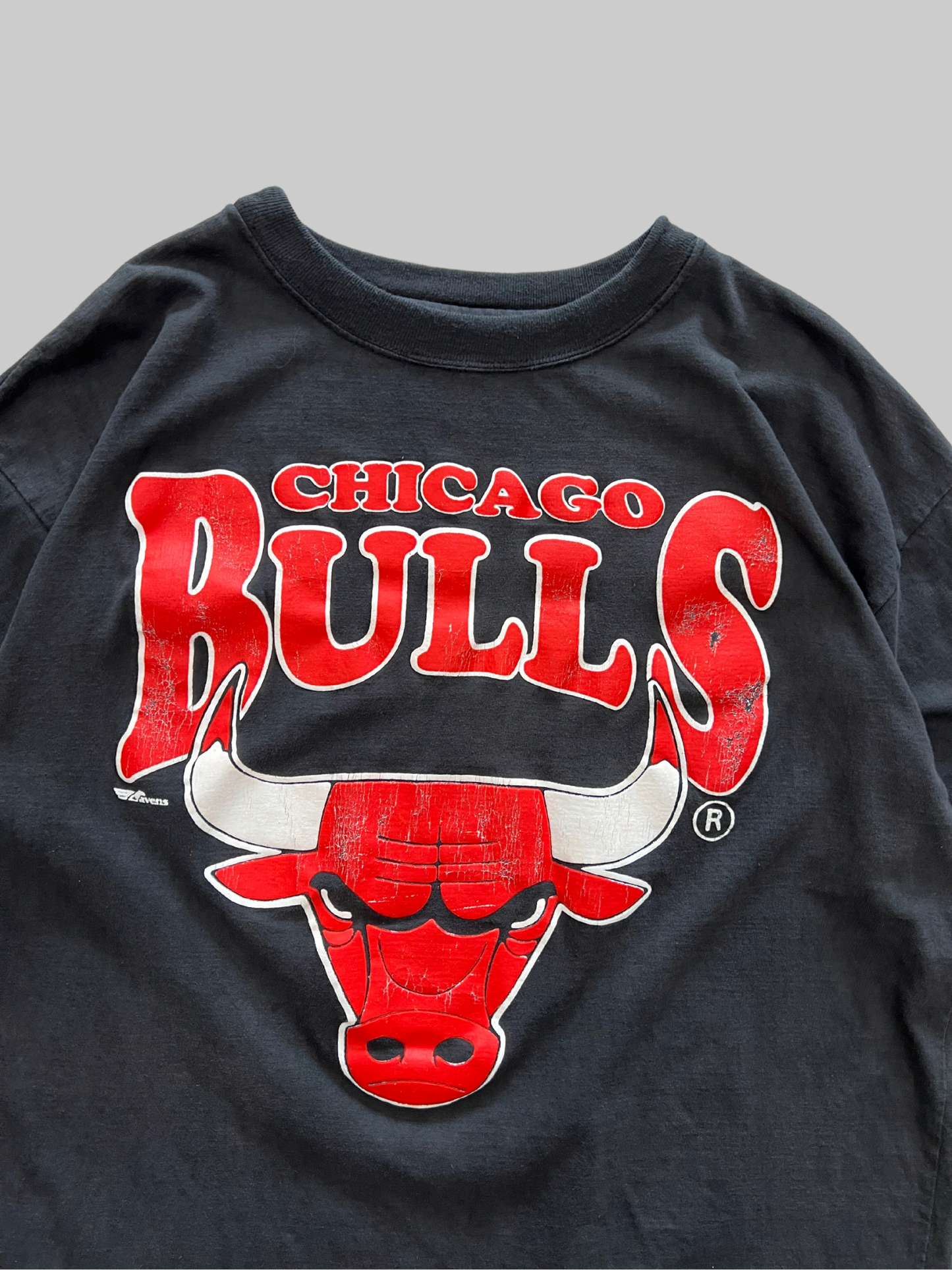 Black 90s Chicago Bulls T-shirt (XL)