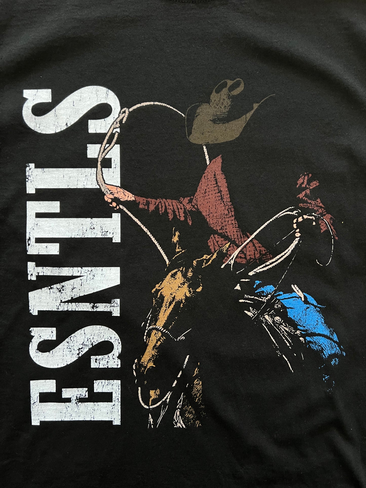 Black 3 Year Anniversary Cowboy Shadow T-Shirt (S-XL)