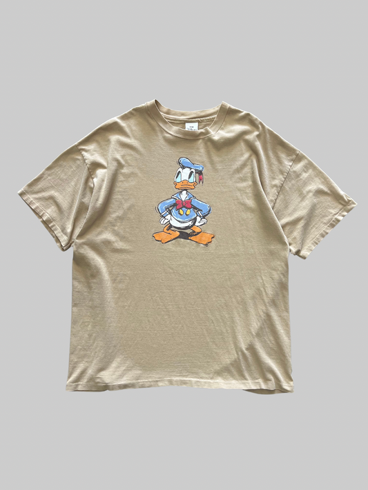 Tan 90s Donald Duck T-shirt (2XL)