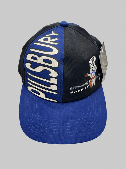 Blue / Black ‘96 Pillsbury Dough Boy Texas Snapback Hat