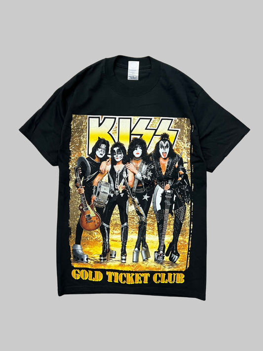 Black ‘04 Kiss Gold Ticket T-shirts (M)