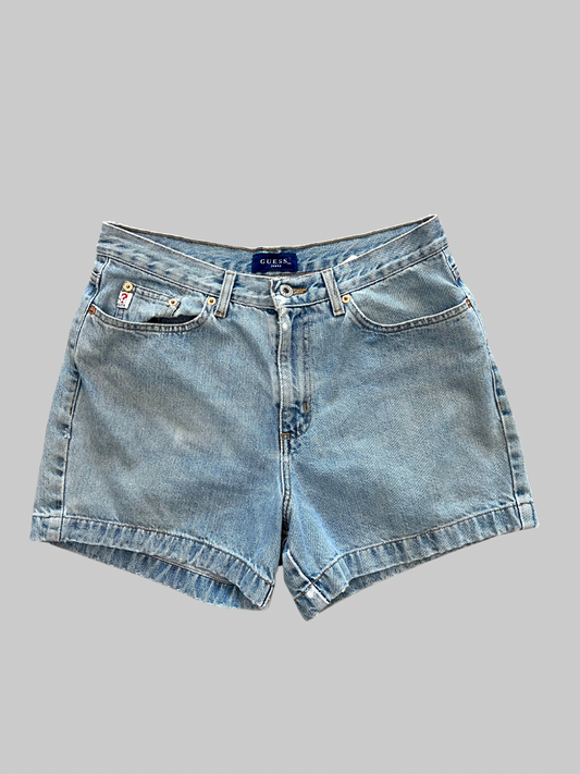 Women’s Blue Y2K Guess Denim Shorts (30)