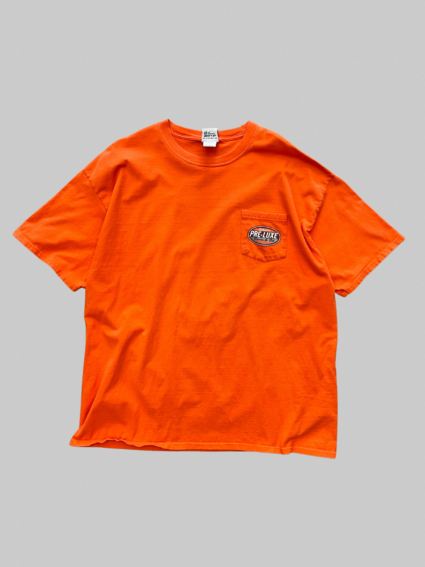 Orange 00s Harley Warwick T-shirt (XXL)